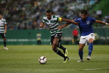 As melhores imagens do jogo entre Sporting e Feirense