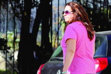 Rosa Grilo, à saída da PJ