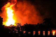 Incêndio destruiu Museu Nacional no Rio de Janeiro