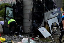 Acidente mortal com autocarro em Espanha