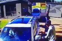 Imagens captadas pelas câmaras de vigilância locais