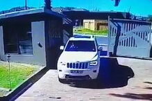 Imagens captadas pelas câmaras de vigilância locais