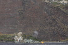 Vídeo mostra corveta Afonso Cerqueira a afundar nas águas da Madeira