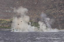 Vídeo mostra corveta Afonso Cerqueira a afundar nas águas da Madeira