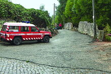 Terreno ermo, em Gaia, onde o corpo foi enterrado