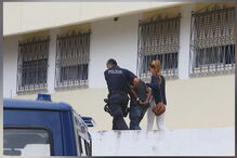 Virgílio Mendonça, Cruz, Tribunal de Almada