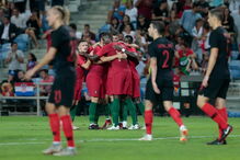 As melhores imagens do amigável entre Portugal e Croácia