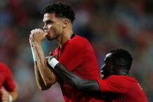 As melhores imagens do amigável entre Portugal e Croácia