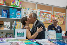 O Presidente da República, Marcelo Rebelo de Sousa, esteve ontem na abertura da Feira do Livro do Porto 