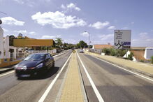 Avenida onde o jovem foi atropelado 