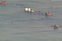  Força Aérea salva 150 após naufrágio no Mediterrâneo central