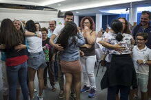 Viveram-se momentos de emoção ontem no Seminário Torre d’Aguilha, em Carcavelos, com a receção aos estudantes 