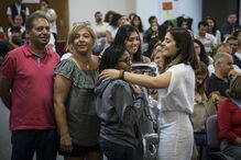 Viveram-se momentos de emoção ontem no Seminário Torre d’Aguilha, em Carcavelos, com a receção aos estudantes 