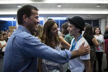 Viveram-se momentos de emoção ontem no Seminário Torre d’Aguilha, em Carcavelos, com a receção aos estudantes 