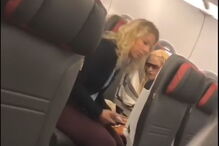 Madonna no mesmo avião de Herman José	