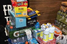 Imagens dos donativos publicadas por Ashley Bemis