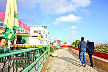 Norueguesa estava a causar desacatos na avenida Tomás Cabreira