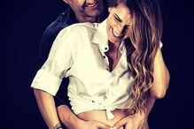 Vítor Baía e a mulher Andreia Santos