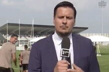 Cristiano Ronaldo brinca com jornalista e tenta 'imitá-lo' durante treino