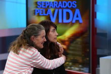 Nazaré Monteiro, de 54 anos, reencontrou a filha, Mónica, no programa da CMTV conduzido por Duarte Siopa 