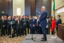 António Costa em Luanda