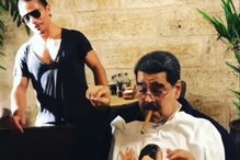 Maduro apanhado a fumar charuto em restaurante de luxo