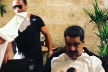 Maduro apanhado a fumar charuto em restaurante de luxo