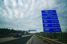 Portagem na A22, no Algarve