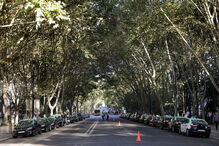 Protesto dos taxistas condicionou trânsito em Lisboa