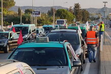 Protesto dos taxistas condicionou trânsito em Faro