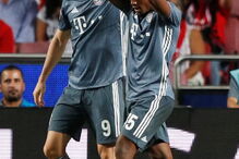  Renato Sanches no jogo entre Bayern e Benfica