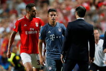 James Rodríguez provoca adeptos do Benfica com mão cheia