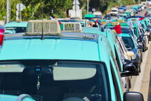 Taxistas mantêm protestos por tempo indeterminado 