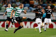 Momento do jogo Sporting - Qarabag, para a Liga Europa
