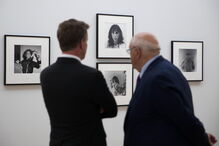 Inauguração da exposição de Robert Mapplethorpe no Museu de Arte Contemporânea de Serralves