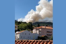 Fogo na Covilhã combatido por vários meios aéreos