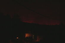 Incêndio lavra em Aldeias de Alijó