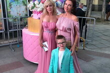 Evelina Bledans é mãe de Sioma, um menino que sofre de Síndrome de Down