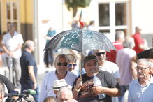 Taxistas em protesto