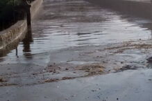 Granizo e inundações em Vila Real num dia com mais de 30 graus
