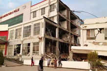 As imagens da destruição do tsunami e sismo na Indonésia