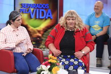 Ana Filipa Ferreira, de 26 anos, não quis abraçar nem beijar a mãe, Maria Pedrógão, no reencontro em estúdio 