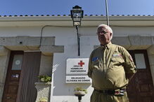 Vítor Figueiredo, coordenador da Cruz Vermelha de Oliveira do Conde, em Carregal do Sal