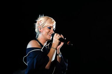 A cantora britânica Lily Allen