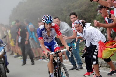 Thibaul Pinot venceu etapa na Volta a Espanha