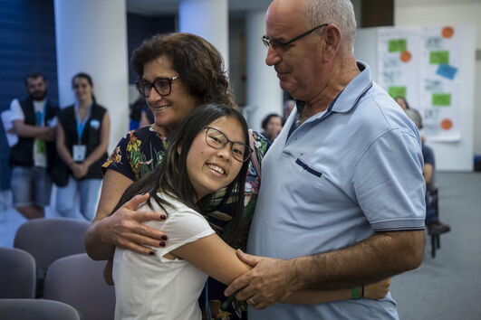 Viveram-se momentos de emoção ontem no Seminário Torre d’Aguilha, em Carcavelos, com a receção aos estudantes 