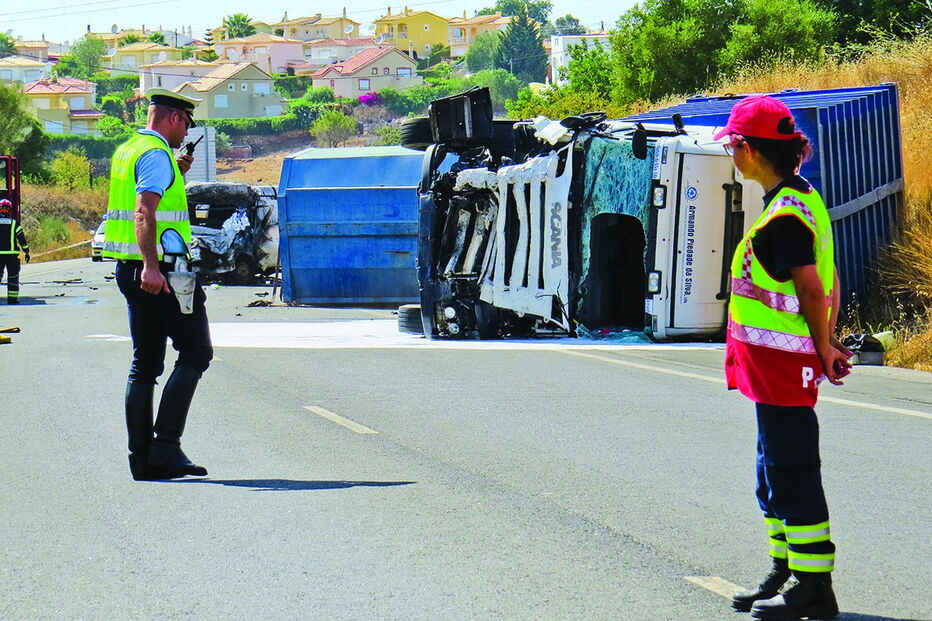Acidente mortal na EN125