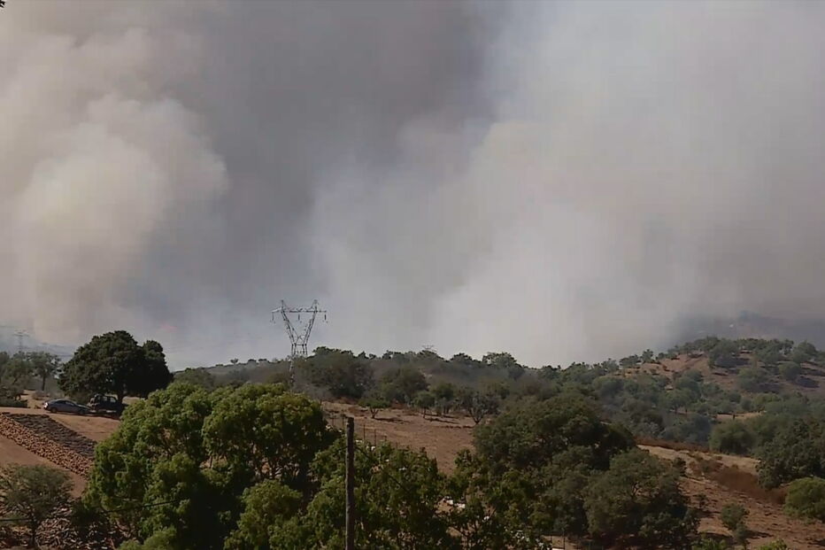 Incêndio em Loulé