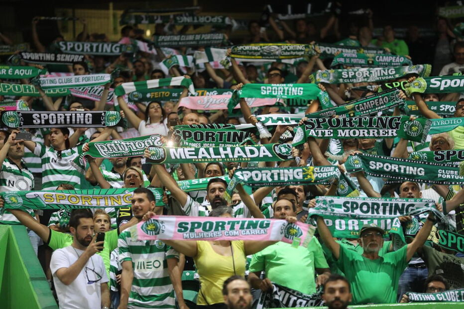 As melhores imagens do jogo entre Sporting e Feirense