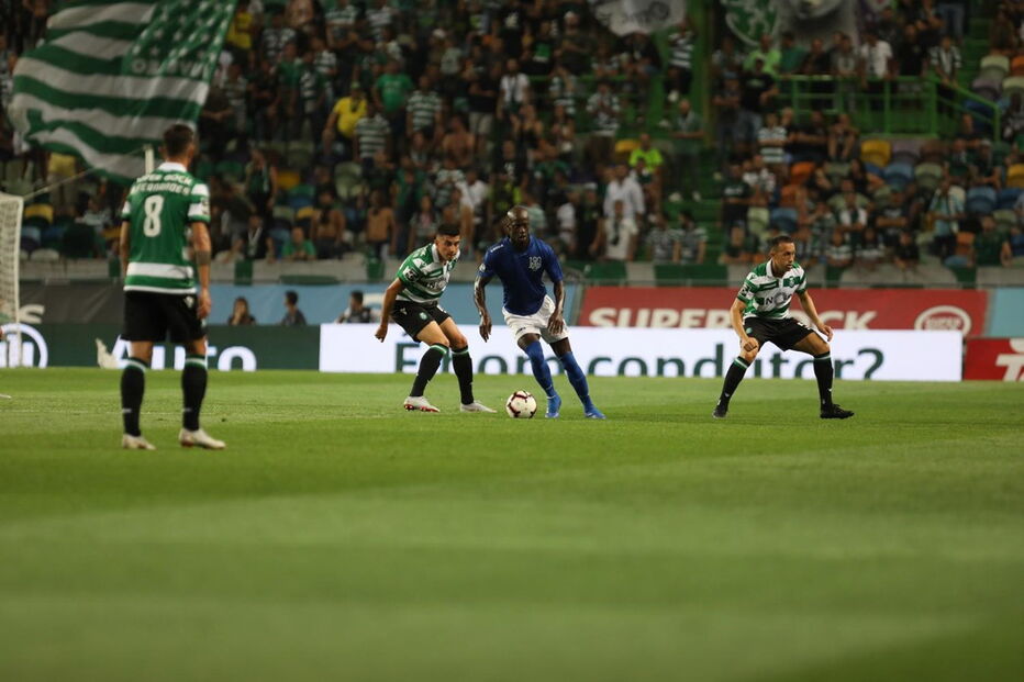 As melhores imagens do jogo entre Sporting e Feirense